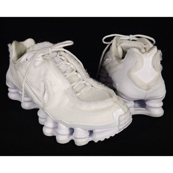 Comme des Garcons x Nike Shox TL Sneakers Size 38 US 7 White - Picture 2 of 9